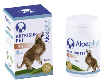 ALOEPLUS ARTRICUR PET CANI +11 KG 27 G 60 CAPSULE - dottorbianchi.it