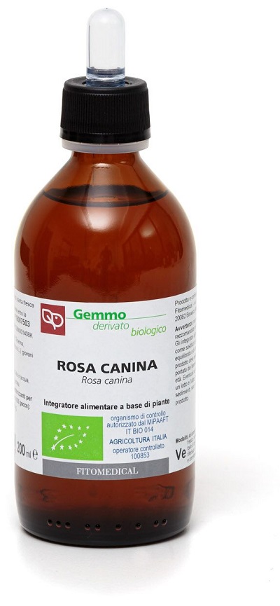 ROSA CANINA MACERATO GLICERINATO BIO 200 ML - dottorbianchi.it