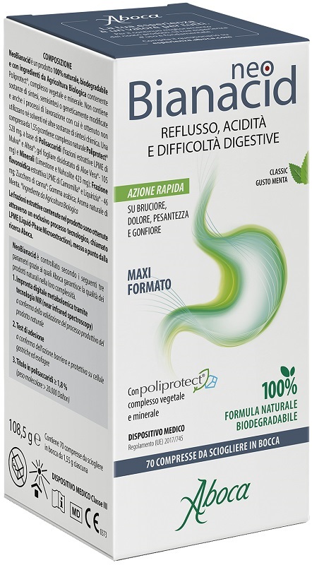 NEOBIANACID 70 COMPRESSE MASTICABILI - dottorbianchi.it