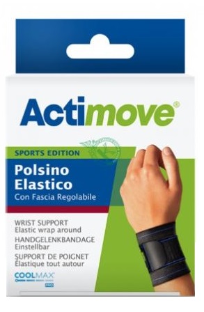 ACTIMOVE SPORTS EDITION POLSINO ELASTICO CON FASCIA REGOLABILE UNIVERSALE - dottorbianchi.it