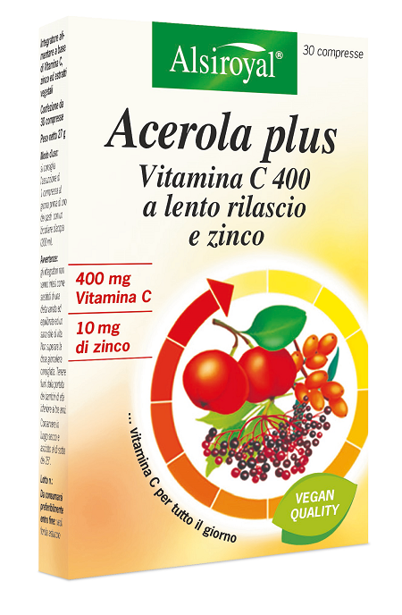 ACEROLA 400 PLUS 30 COMPRESSE - dottorbianchi.it