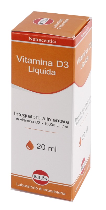 VITAMINA D LIQUIDA 20 ML 10000UI/ML - dottorbianchi.it