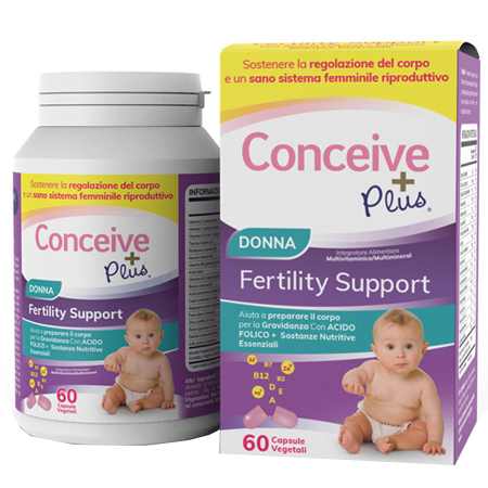 CONCEIVE PLUS SUPPORTO FERTILITA' FEMMINILE 60 CAPSULE - dottorbianchi.it