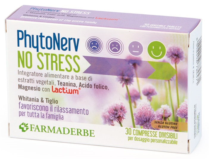 PHYTONERV NO STRESS 30 COMPRESSE - dottorbianchi.it