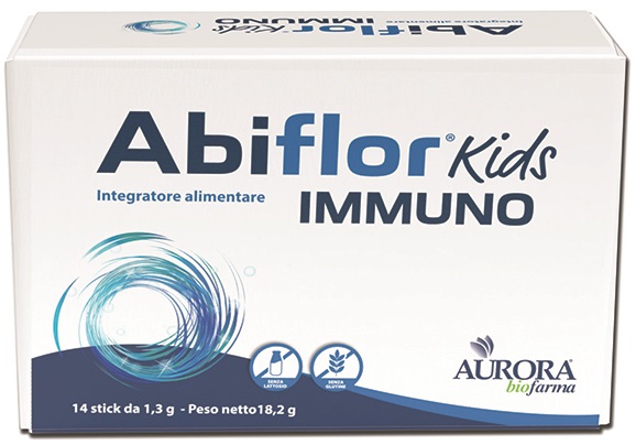 ABIFLOR KIDS IMMUNO 14 STICK OROSOLUBILI - dottorbianchi.it