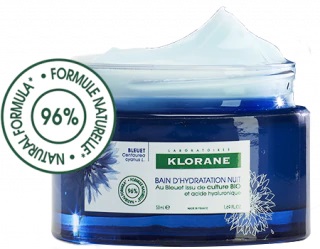 KLORANE CREMA IDRATANTE NOTTE FIORDALISO ACIDO IALURONICO 50 ML - dottorbianchi.it