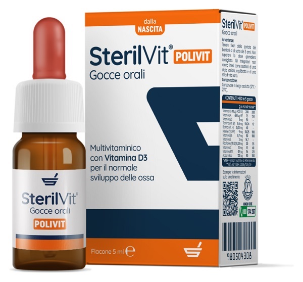 STERILVIT POLIVIT GOCCE 5 ML - dottorbianchi.it