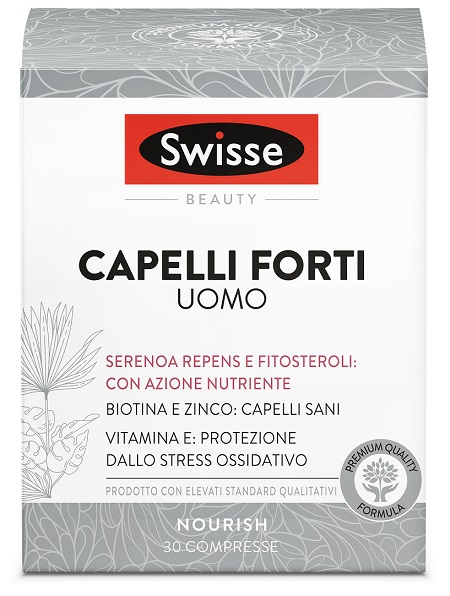 SWISSE CAPELLI FORTI UOMO 30 COMPRESSE - dottorbianchi.it