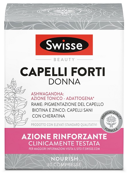 SWISSE CAPELLI FORTI DONNA 30 COMPRESSE - dottorbianchi.it