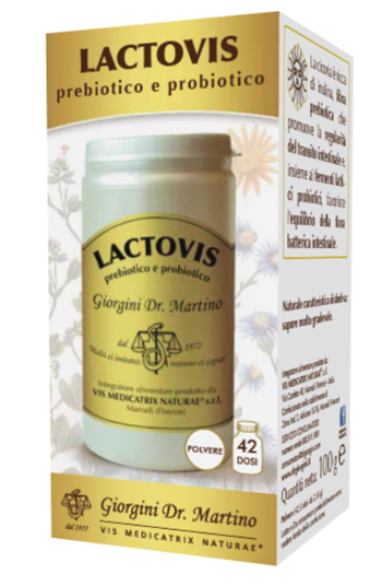 LACTOVIS PREBIOTICO PROBIOTICO 100 G - dottorbianchi.it