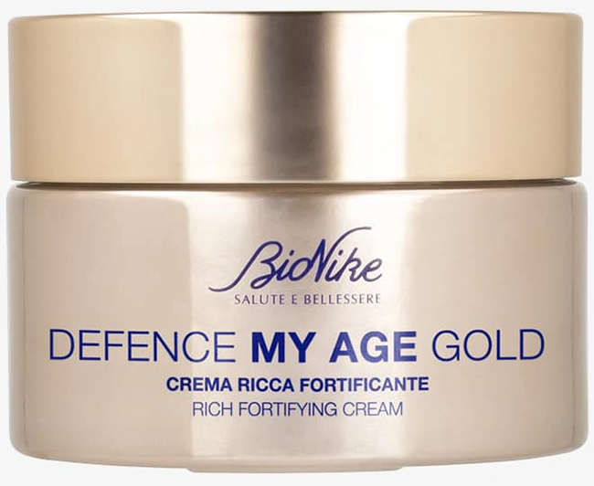 DEFENCE MY AGE GOLD CREMA RICCA FORTIFICANTE 50 ML - dottorbianchi.it