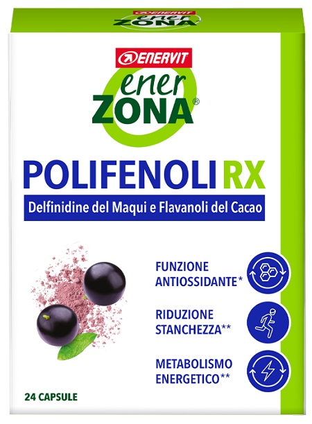 ENERZONA POLIFENOLI RX 24 CAPSULE  - dottorbianchi.it