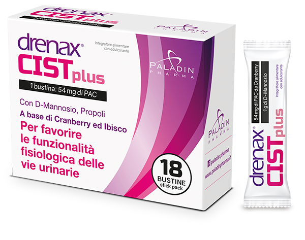 DRENAX FORTE CIST PLUS 18 STICK PACK - dottorbianchi.it
