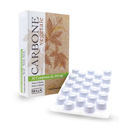 CARBONE VEGETALE 50 COMPRESSE - dottorbianchi.it
