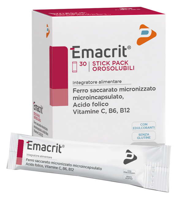 EMACRIT OROSOLUBILE 30 STICK PACK - dottorbianchi.it
