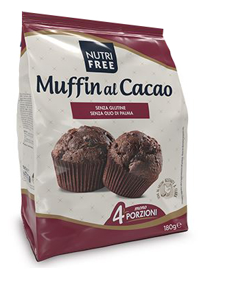 NUTRIFREE MUFFIN AL CACAO 4 X 45 G - dottorbianchi.it