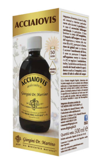ACCIAIOVIS LIQUIDO ANALCOOLICO 500 ML - dottorbianchi.it