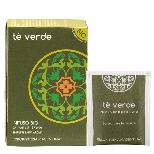 INFUSO THE VERDE BIO 20 FILTRI 30 G - dottorbianchi.it