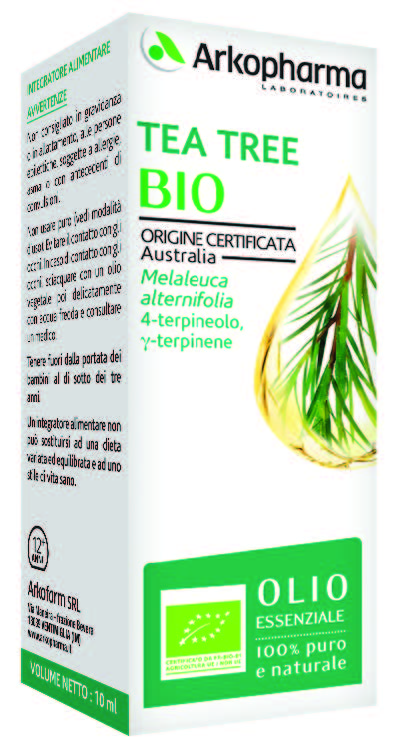 ARKOESSENTIEL TEA TREE BIO 10 ML - dottorbianchi.it