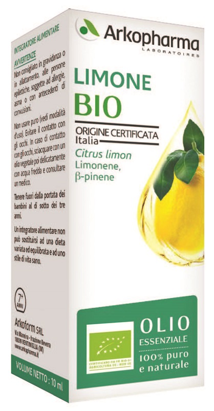 ARKOESSENTIEL LIMONE BIO 10 ML - dottorbianchi.it