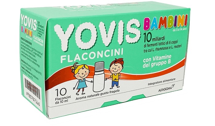 YOVIS BAMBINI FRAGOLA 10 FLACONCINI DA 10 ML - dottorbianchi.it
