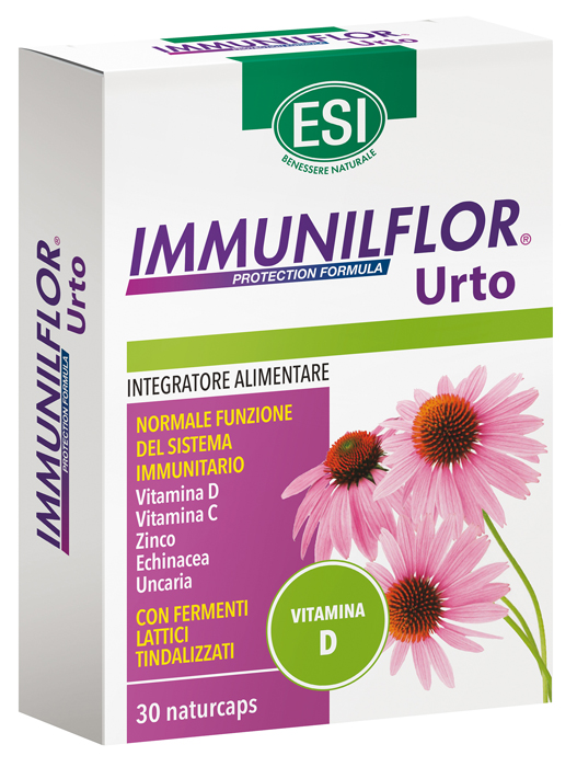 ESI IMMUNILFLOR URTO VITAMINA D 30 NATURCAPS - dottorbianchi.it