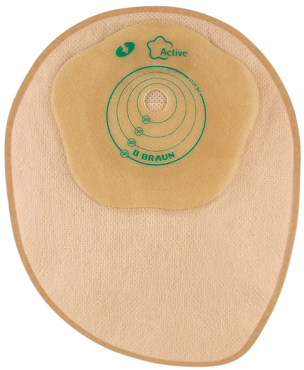 SACCA COLOSTOMIA FLEXIMA ACTIVE MIDI BEIGE FINESTRA ISPEZIONABILE RITAGLIABILE 15-50MM 30 PEZZI - dottorbianchi.it