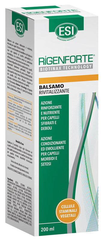 ESI RIGENFORTE BALSAMO RIVITALIZZANTE 200 ML - OFFERTA A TEMPO LIMITATO - dottorbianchi.it