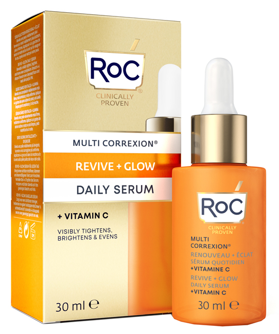 ROC MULTI CORREXION REVIVE + GLOW SIERO VISO 30 ML - dottorbianchi.it