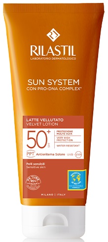 RILASTIL SUN SYSTEM PHOTO PROTECTION TERAPY SPF 50+ LATTE VELLUTANTE 200 ML - dottorbianchi.it