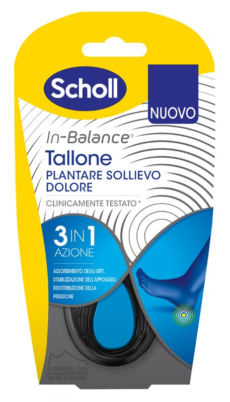 SCHOLL PLANTARE TALLONE L 2 PEZZI - dottorbianchi.it