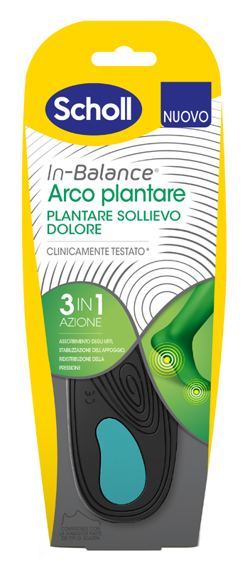 SCHOLL PLANTARE ARCO S 2 PEZZI - dottorbianchi.it