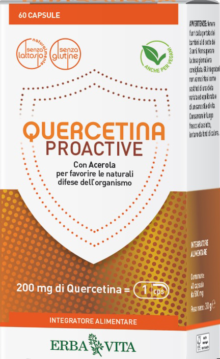 QUERCETINA PROACTIVE 60 CAPSULE - dottorbianchi.it