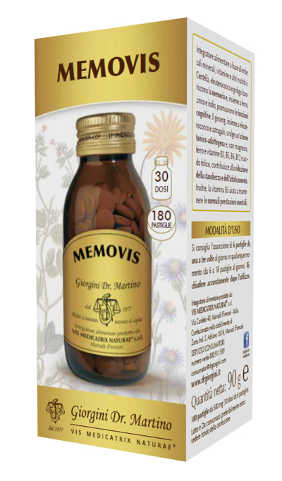 MEMOVIS 180 PASTIGLIE - dottorbianchi.it