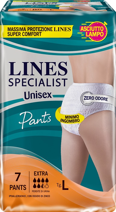 LINES SPECIALIST PANTS UNISEX EXTRA L 7 PEZZI - dottorbianchi.it