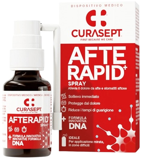 CURASEPT SPRAY AFTE RAPID DNA 15 ML - dottorbianchi.it