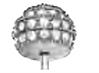 ORECCHINI IMPERIAL CRYSTAL BALL 8 MM - dottorbianchi.it