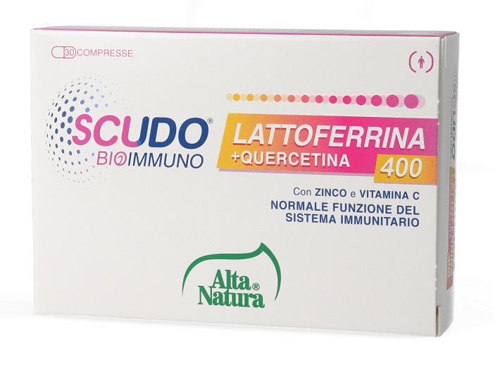 SCUDO LATTOFERRINA + QUERCETINA 400 30 COMPRESSE - dottorbianchi.it