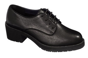 PETRA LACES PELLE NERO 38 - dottorbianchi.it