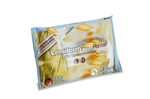 LENIDERM WIPES POCKET 20 PEZZI - dottorbianchi.it