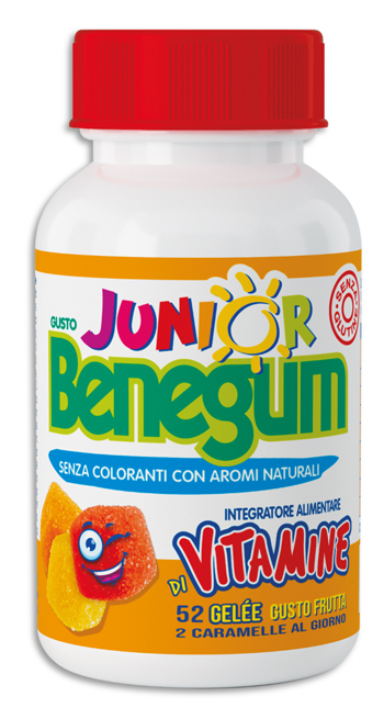 BENEGUM JUNIOR GELEE VITAMINE 52 CARAMELLE - dottorbianchi.it