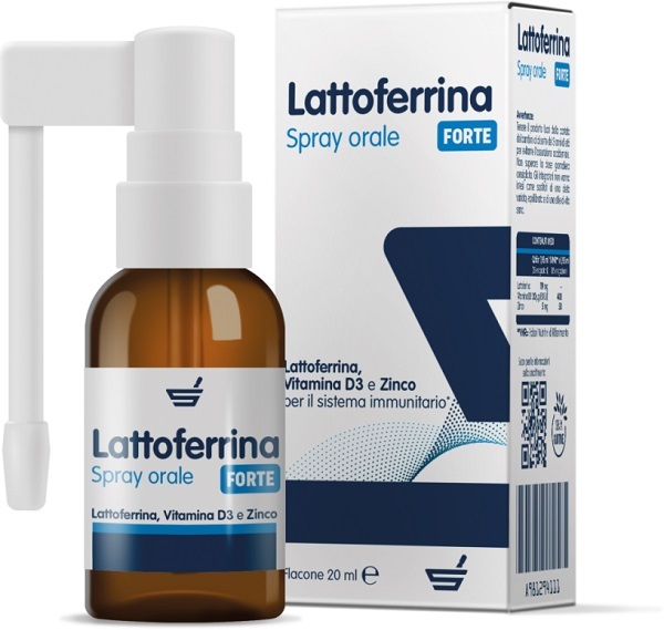 LATTOFERRINA FORTE SPRAY ORALE 20 ML - dottorbianchi.it