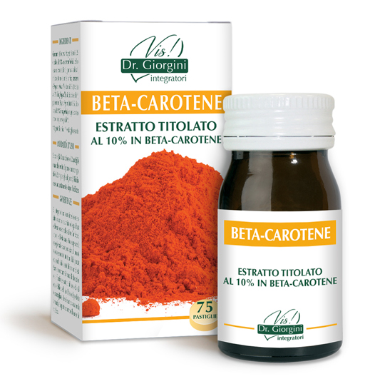 BETA-CAROTENE ESTRATTO TITOLATO 75 PASTIGLIE - dottorbianchi.it