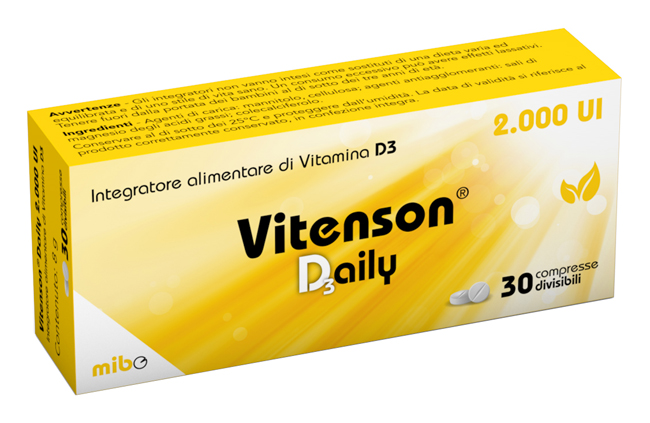VITENSON DAILY D3 2000 UI 30 COMPRESSE DIVISIBILI - dottorbianchi.it