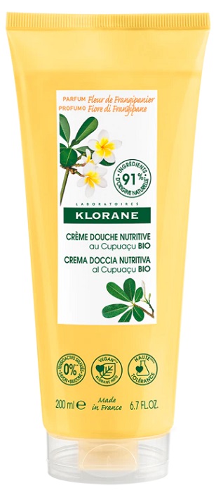 KLORANE CREMA DOCCIA FIORE DI FRANGIPANE 200 ML - dottorbianchi.it