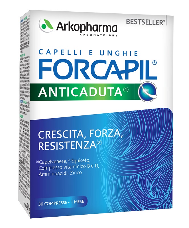 FORCAPIL ANTI CADUTA 30 COMPRESSE - dottorbianchi.it