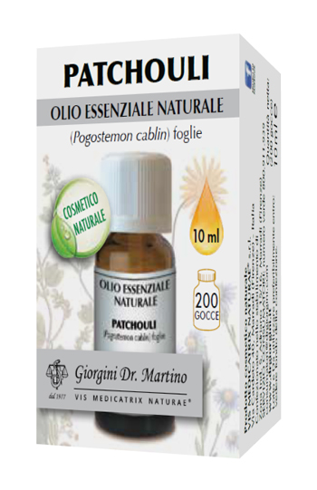 PATCHOULI OLIO ESSENZIALE NATURALE 10 ML - dottorbianchi.it