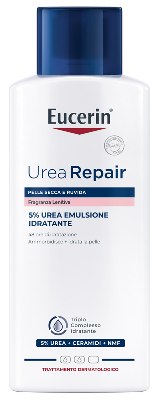 EUCERIN UREAREPAIR PLUS 5% UREA EMULSIONE IDRATANTE 250 ML - dottorbianchi.it