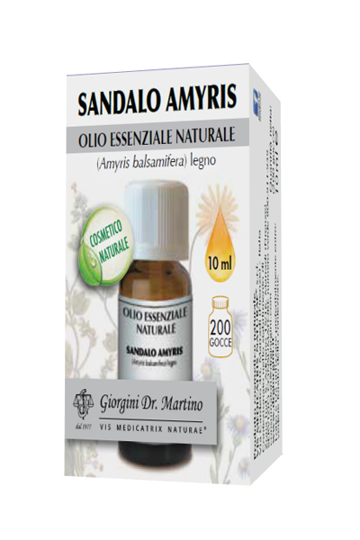SANDALO AMYRIS OLIO ESSENZIALE 10 ML - dottorbianchi.it