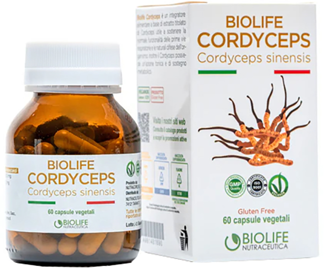 BIOLIFE CORDYCEPS 60 CAPSULE - dottorbianchi.it
